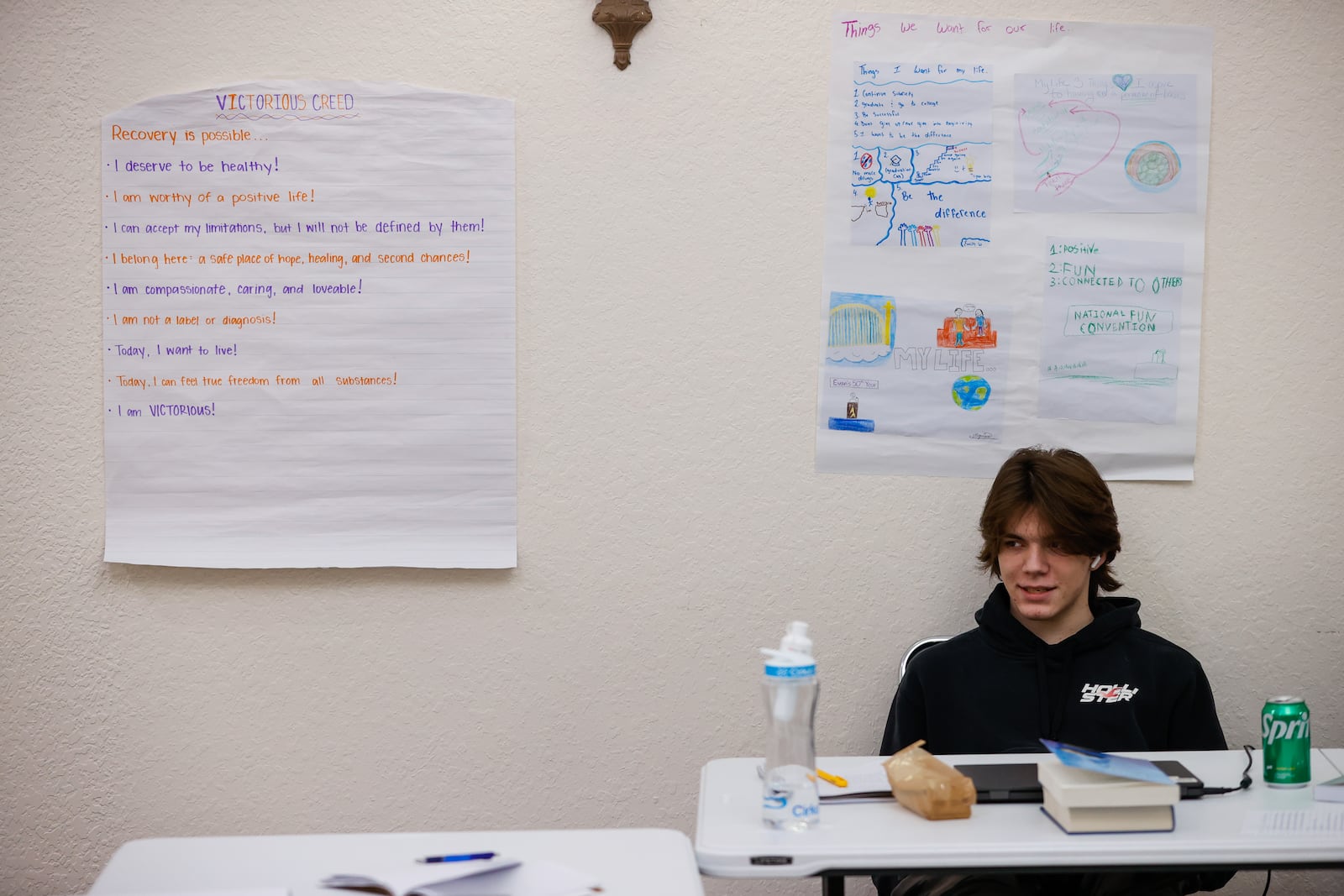 Recovery School Students